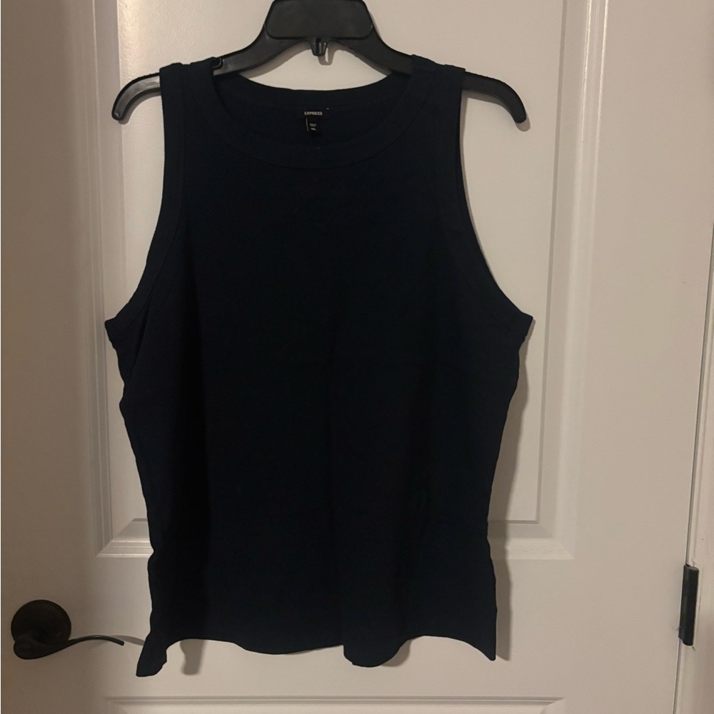 Express Midnight Black Tank Top